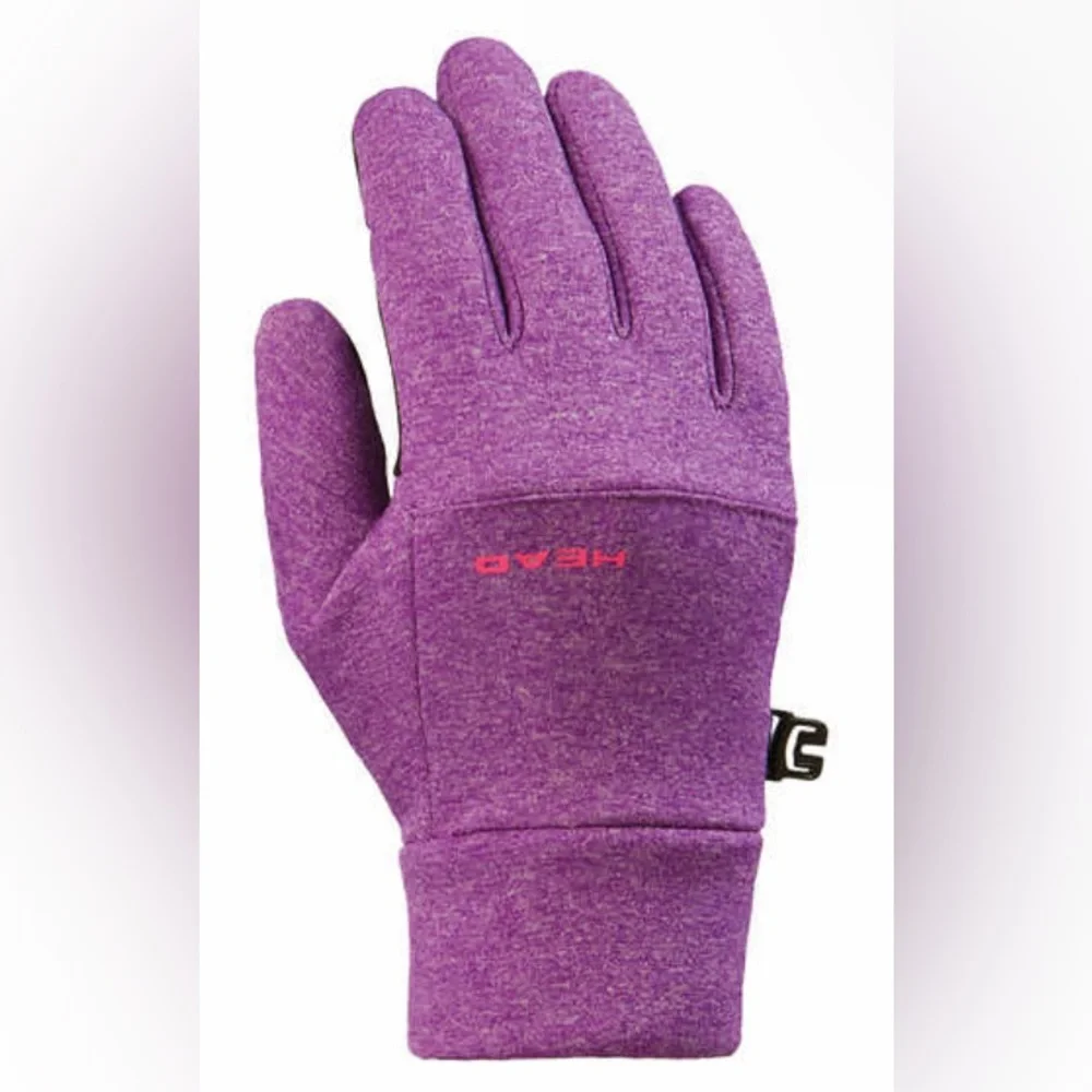HEAD Kids’ Touchscreen Gloves-Purple-Gray/ Size: Small (NWT)